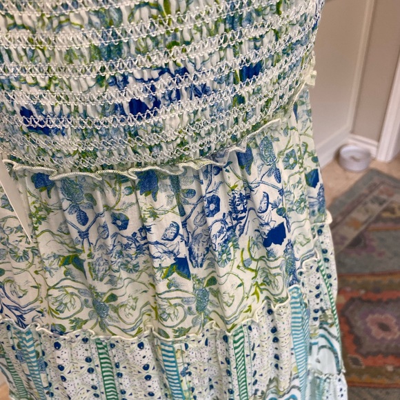 Rococo Sand Elan Maxi Dress with Lace Trim - Picture 9 of 10